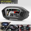 Y5GF Digital Speedometer RPM Motorcycle Speedometer Tachometer Gauges LCDDisplay