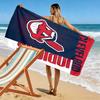 Пляжное полотенце с принтом Cleveland Indians, большое, мягкое, быстросохнущее, для пляжа, кемпинга, плавания