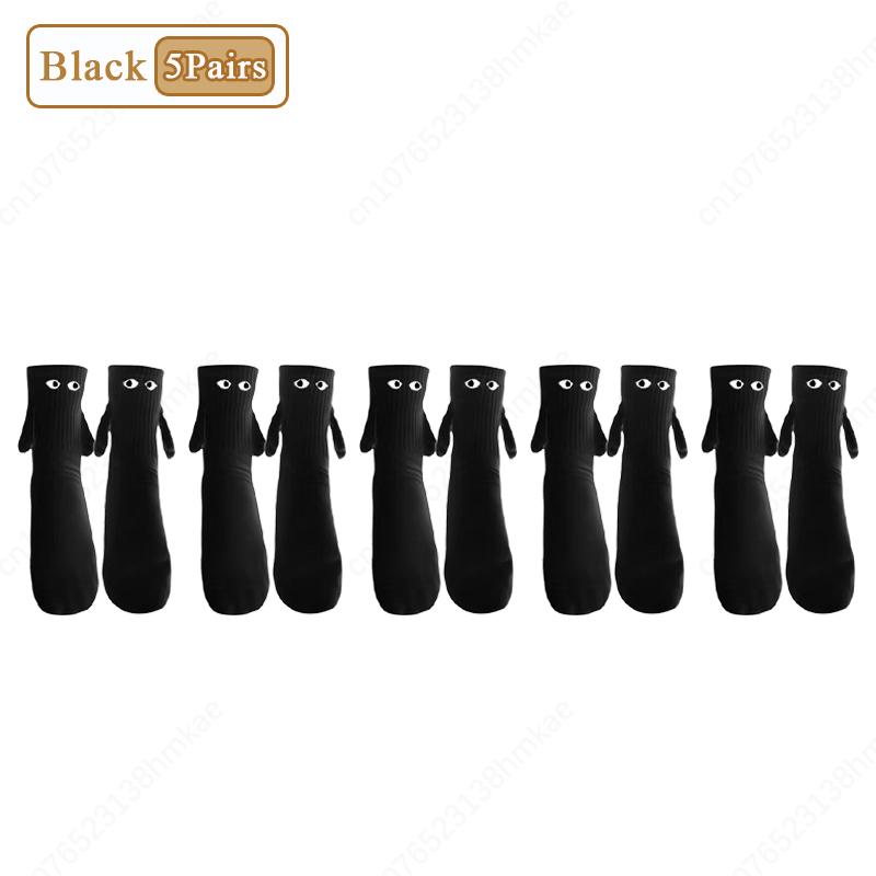 1-20 пар магнитных присосок для пар, носки с ручками, милые мультяшные магнитные носки с изображением руки, держащейся за руки, пара, держащаяся за руки, носки