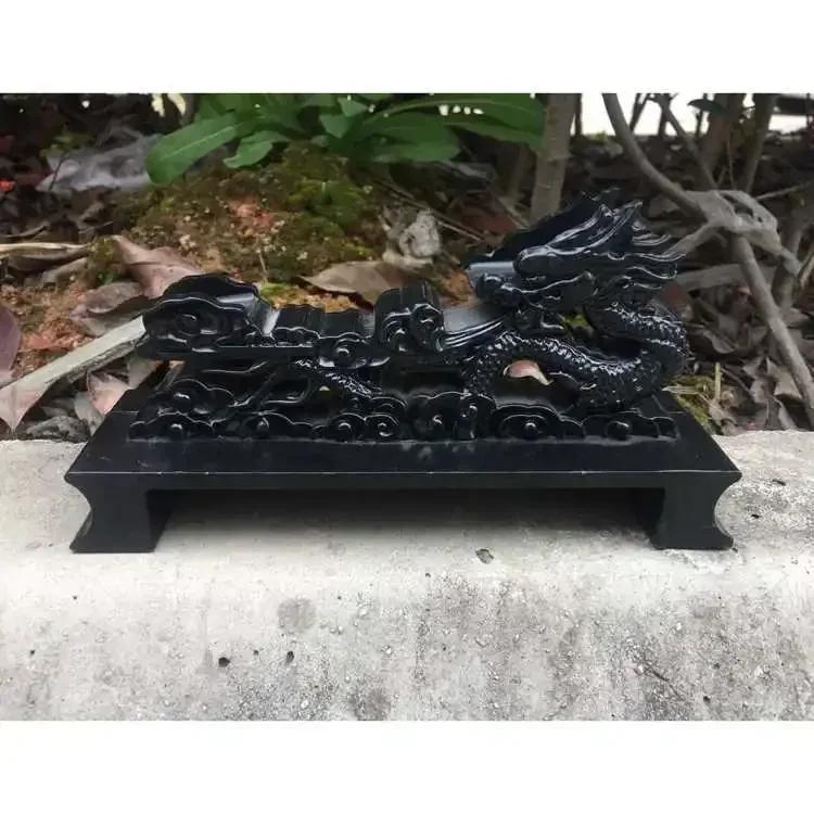 Держатель для меча в форме китайского дракона Японский металлический держатель для самурайского меча катаны Подставка для дисплея Аниме Подставка для ножа Мультяшный