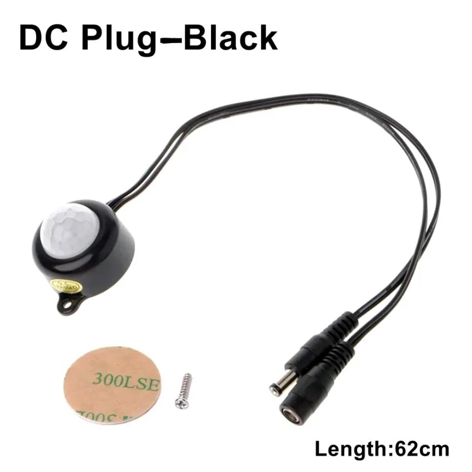 Светодиодная лента PIR Инфракрасный датчик движения USB DC Штекер Переключатель Регулируемый DC5V 12V 24V Поворотный сенсорный диммер для светодиодной ленты Ночник