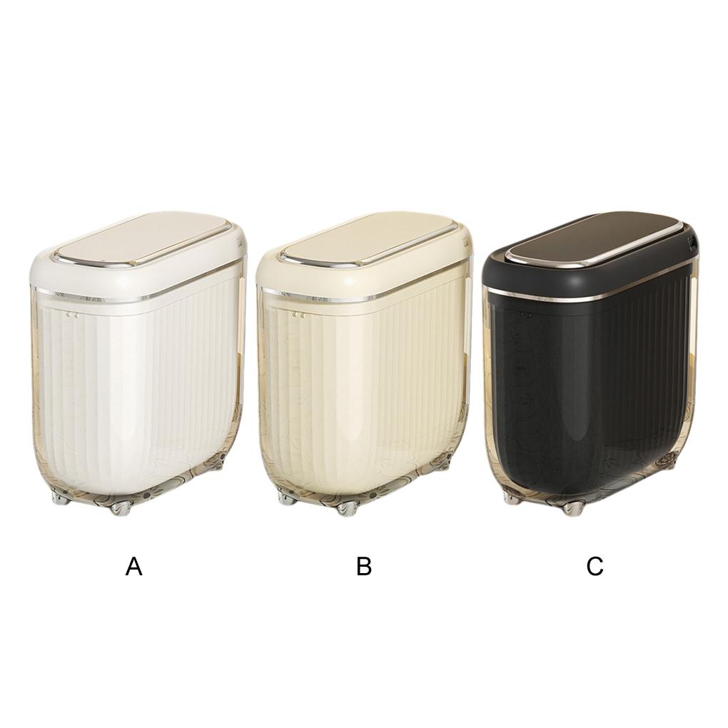 Kitchen Trash Can Sensor Wave Hand And Open Waterproof Sensor Trash Can Bathroom Size Is Appropriate