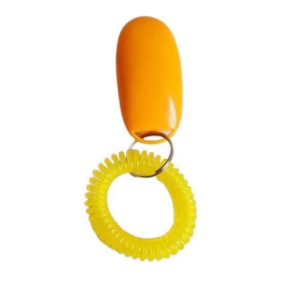 Кликер для дрессировки домашних животных, регулируемая частота, износостойкий, однотонный, не выцветает, удобное упражнение для остановки лая