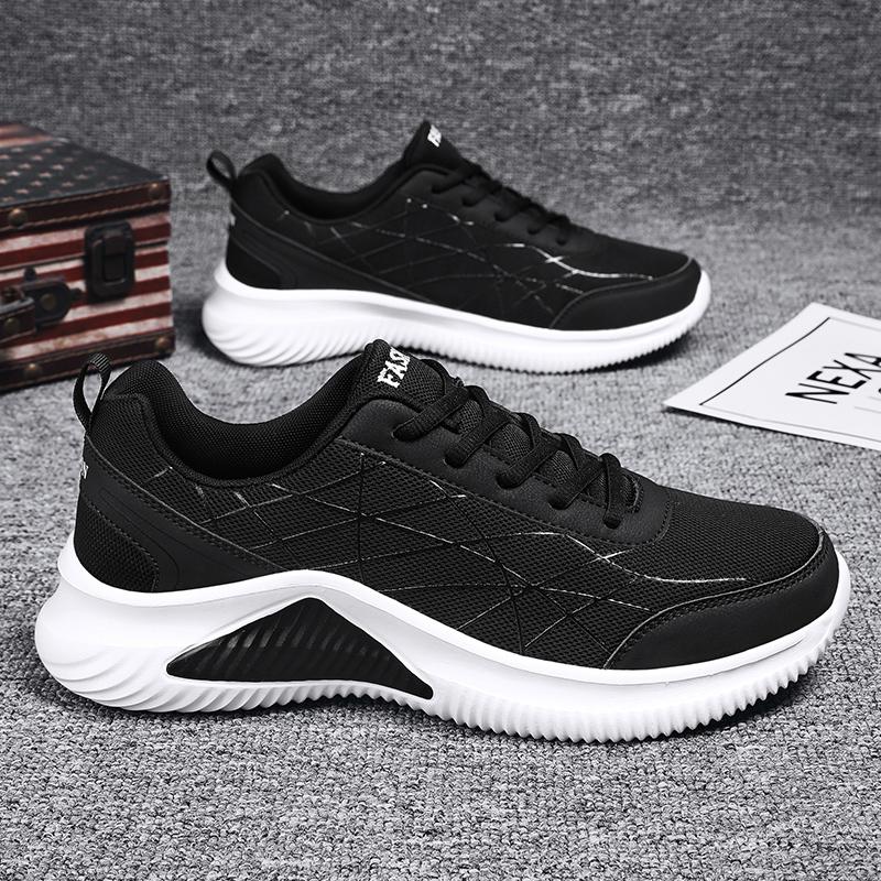 Новые осенние мужские сетчатые повседневные дышащие кроссовки на платформе для активного отдыха, легкие высококачественные кроссовки для бега, мужская спортивная обувь Tenis Masculino