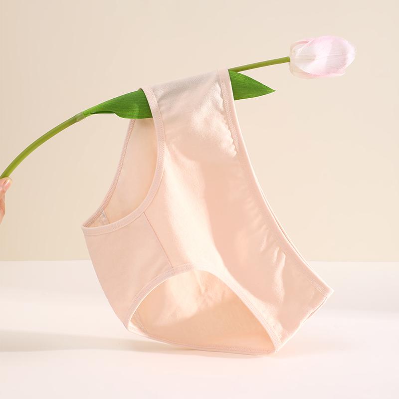 FINETOO 3Pcs Women's Cotton Underwear Panty Cute Sexy Panties Female Seamless Underpants Panty Intimates Women Lingerie M-XL