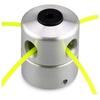 Aluminum Grass Trimmer Head With 4Lines Brush Cutter Head Lawn Mower Accessories Cutting Line Head For Strimmer Replacement Tool