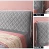 Bed Headboard Cover All Inclusive Bedside Bed Head Cover Warm Soft Bed Anti-Dust Cover Thicken Head Back Protector