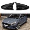 Rearview Side Mirror Cover Fit ForHyundai I20 N i20N Line 2020 2021 2022 2023 2024  Wing Cap Sticker Case Trim Carbon
