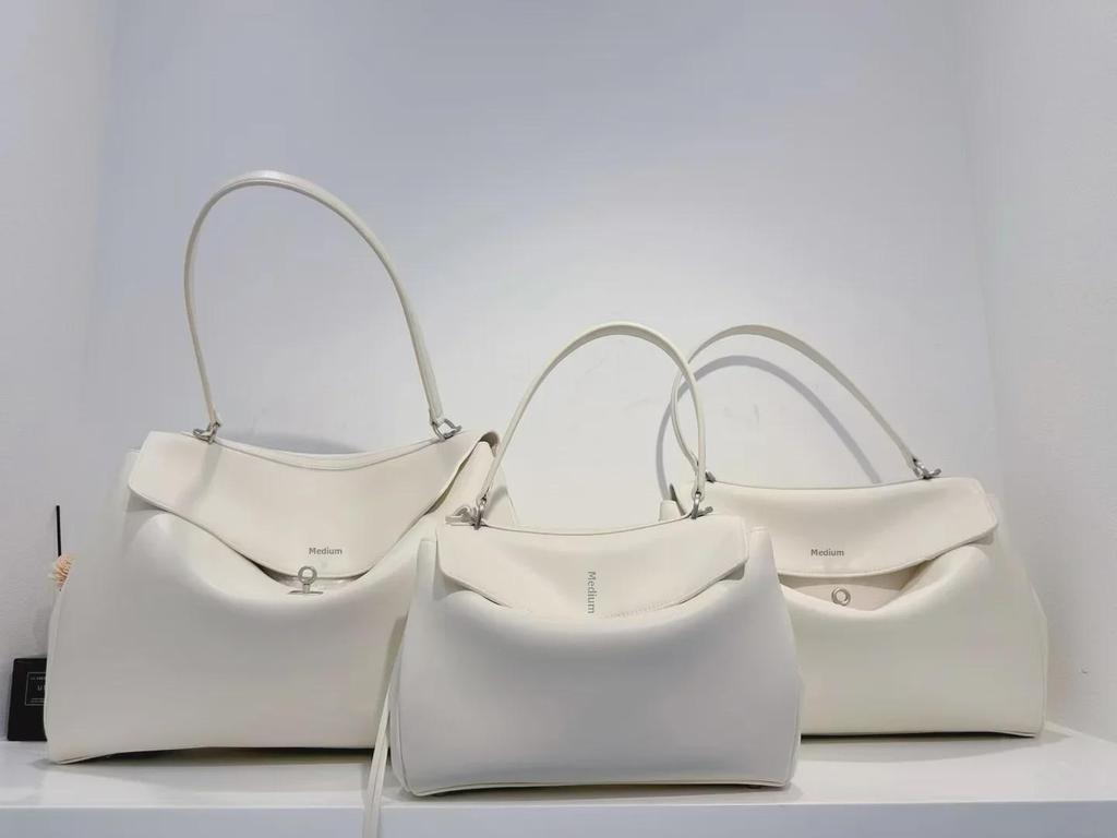 Стильная кожаная сумка-тоут большой вместимости 2024 года: Сумка/через плечо из натуральной коровьей кожи