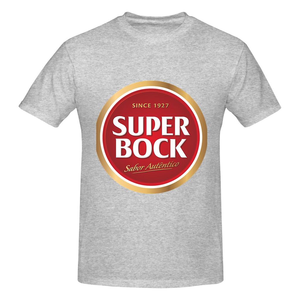 Super Bock Since 1927 Logo Essential Tshirt Dating Tshirt Versatile Outdoor Double Edging Short Sleeve