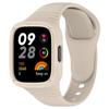 Силиконовый ремешок с чехлом для Redmi Watch 3/Redmi Watch 3, сменный браслет с активным ремешком, защитный чехол