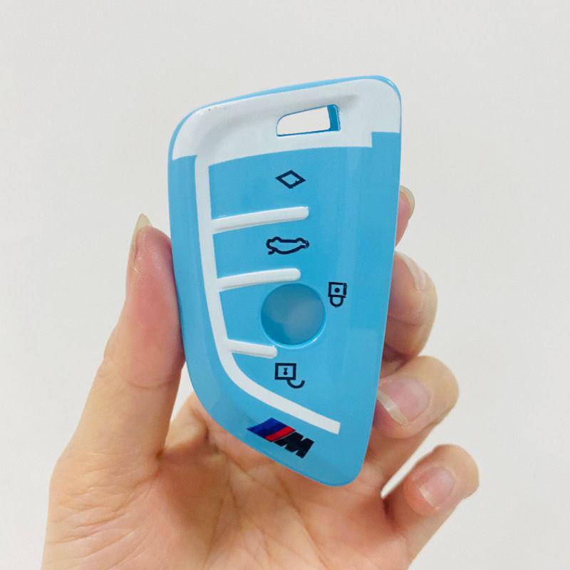 BMW X1/X3/X5/3 Series/iX3/325Li/530/320Li Key Case with Blade and Buckle for X2/X6