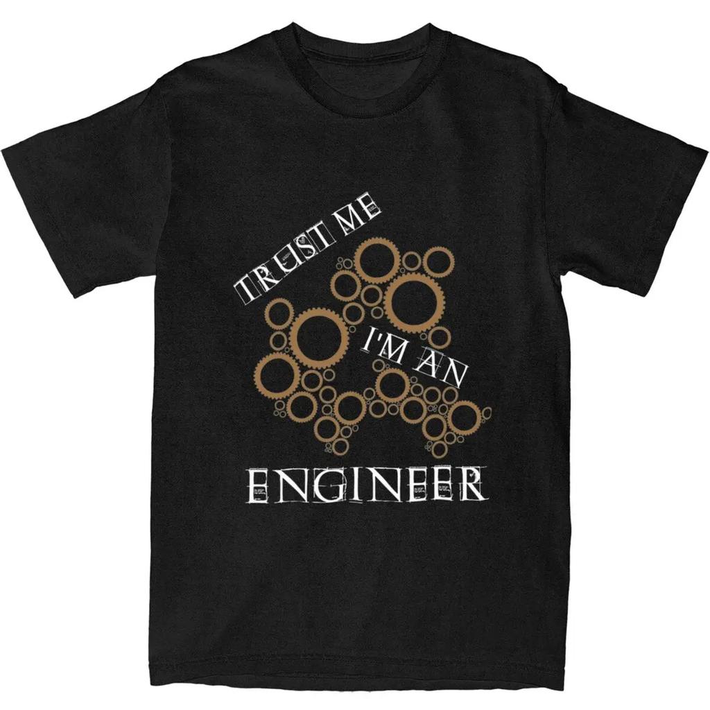 Мужская футболка Trust Me I Am An Engineer Смешные футболки Летняя футболка Винтаж Повседневные хлопковые топы