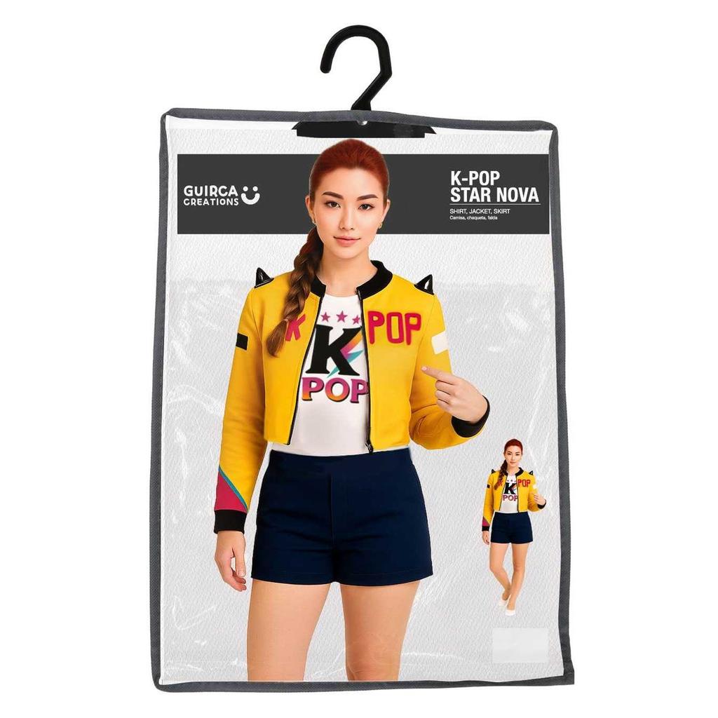 Fiestas Guirca Childrens/Kids K-Pop Star Costume Set