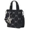 New MLB Artificial Leather Shoulder Bag, Crossbody Bag, Handbag Clutch, Student Backpack Unisex Black 3ACRS054N-50BKS