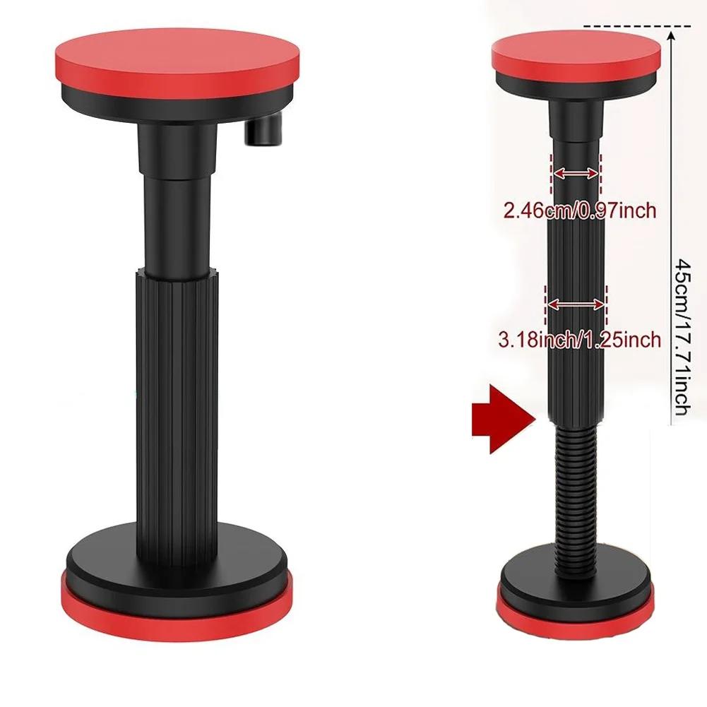 2 шт. Телескопический опорный стержень для установки домкратов для шкафов, регулируемый опорный кронштейн, кронштейны для монтажа шкафов из нержавеющей стали