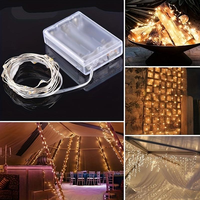 String Lights for Bedroom, Party, Wedding, Christmas Halloween Decoration, 50/100LED
