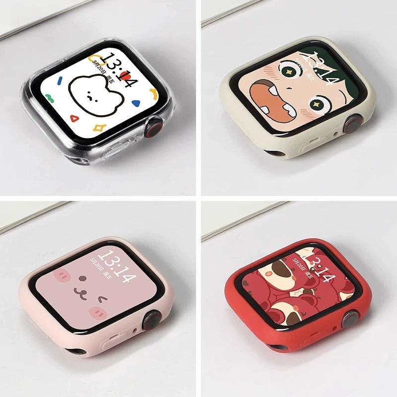 Soft Silicone Case for Apple Watch Series 11 10 46mm 42mm Accessories Protective Shell Bumper iwatch series 10 46 mm 42 mm Cover