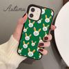 Cute Animal Faces Phone Case for iPhone 11 12 13 14 Pro Max Mini X XR XS SE 2020 6S 7 8 Plus Samsung Galaxy S21 S22 Cover Shell