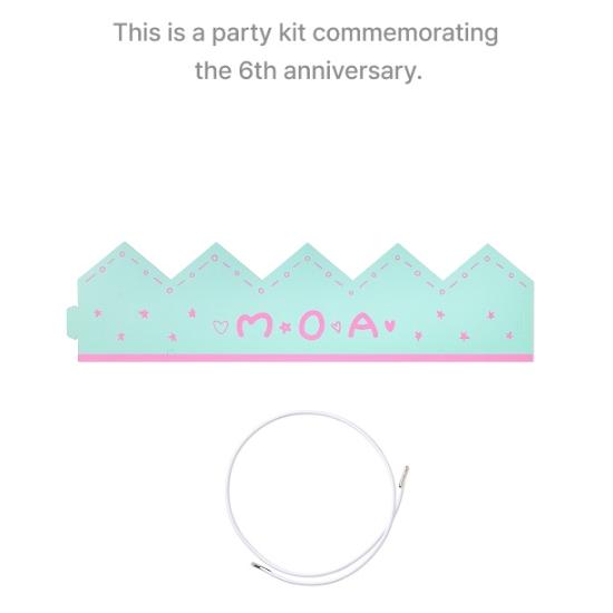 Предварительный заказ TXT 6th Anniversary TXT+MOA Party Kit