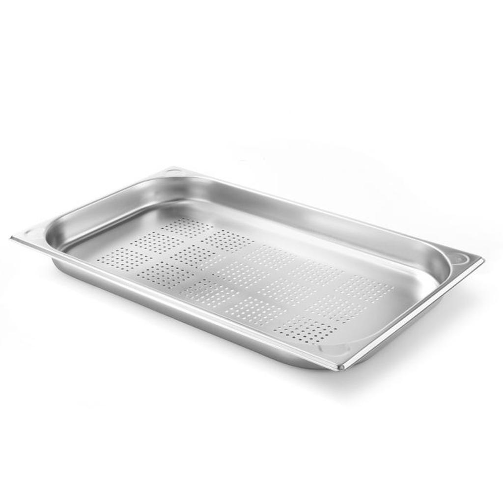Perforated Gn 1/1 Kitchen Line Container - Hendi 807125