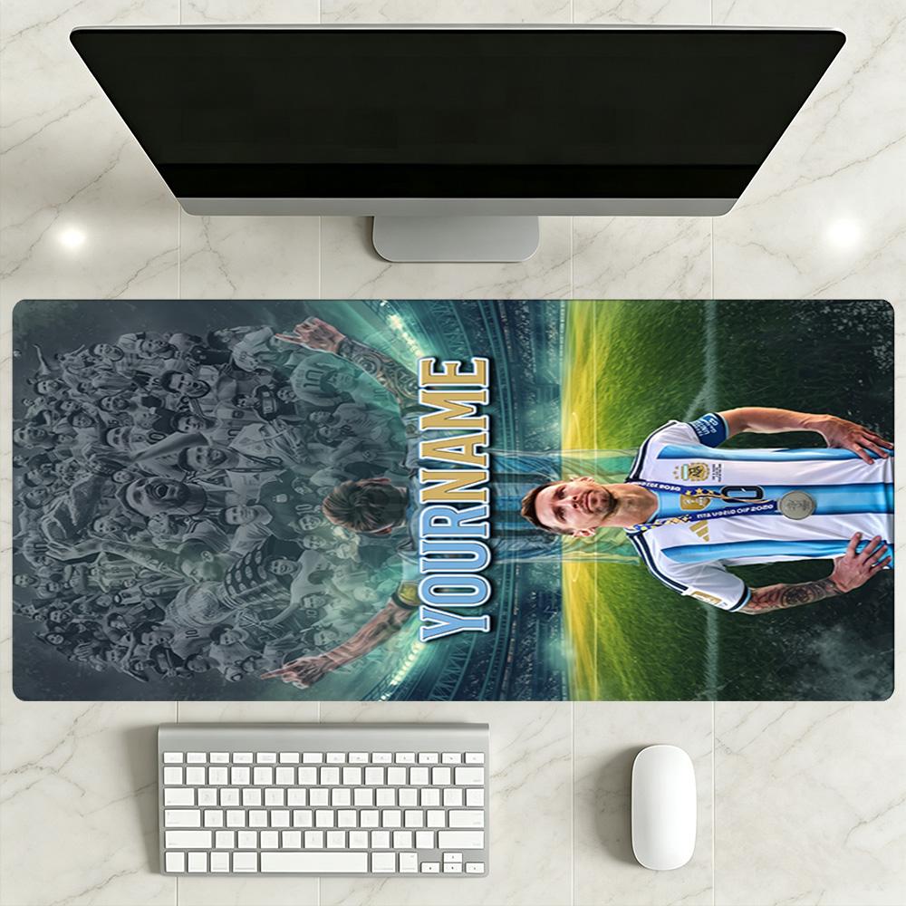 Messi Personalized Text Beach Towel Soft Durable Quick-Dry For Beach Bathroom Outdoor Swimming Pool Camping Picnic Yoga Diving Vacation Accessories