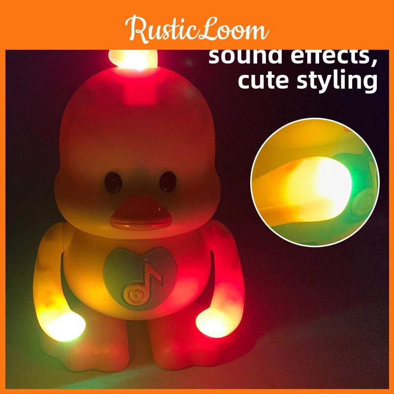 Dancing Duck Toy With Sing Musical Light For Children Gifts Education Early