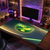 Игровой коврик для мыши Norwich City Football Print, большой, противоскользящий, расширенный, для игрового стола, офиса, дома