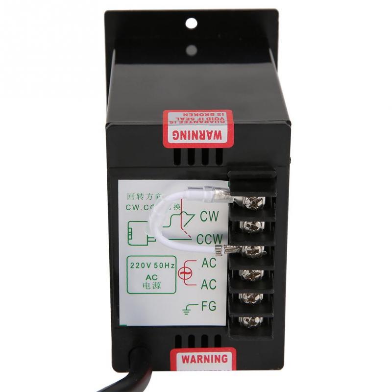 AC 220V 50/60Hz Однофазный регулятор скорости двигателя переменного тока Регулятор скорости электродвигателя
