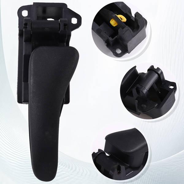 Black Plastic Car Left Interior Door Handle - Suitable for Ben, 1 pc