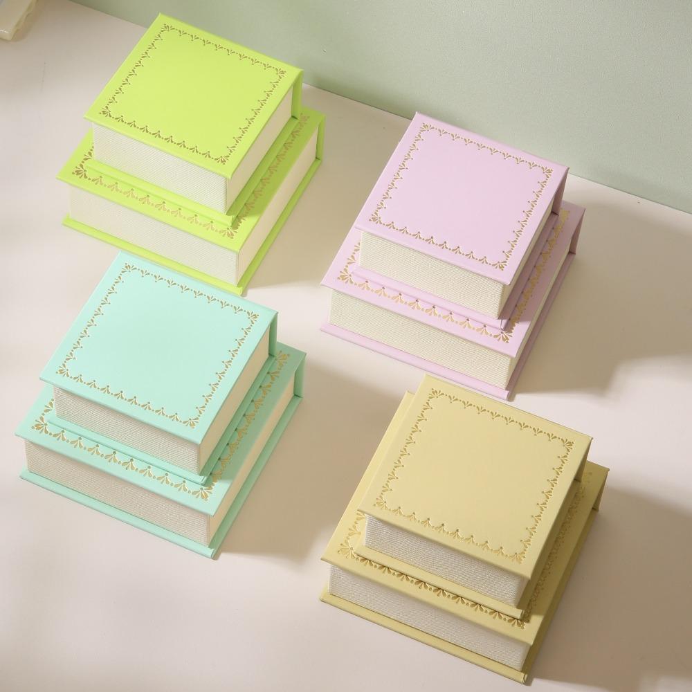 Square Jewelry Storage Case with Sponge Portable Travel Jewelry Box Vanity Gift