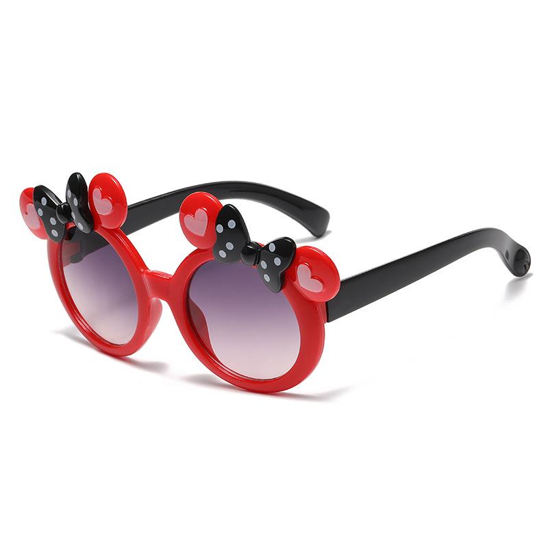 7303 Children'S Sunglasses Sunglasses Wholesale Children'S Bow Love Cartoon Cute Boys And Girls Sunglasses