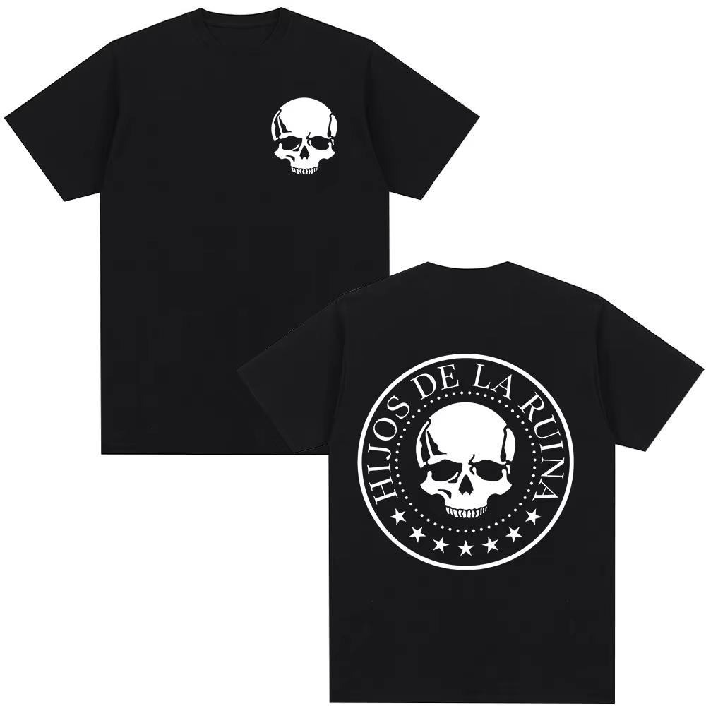 Rapper Natos Y Waor cotton Unisexs Shirt Summer Graphics Shirts Womens Yk Hip Hop Short Sleeve Streetwear Tshirt