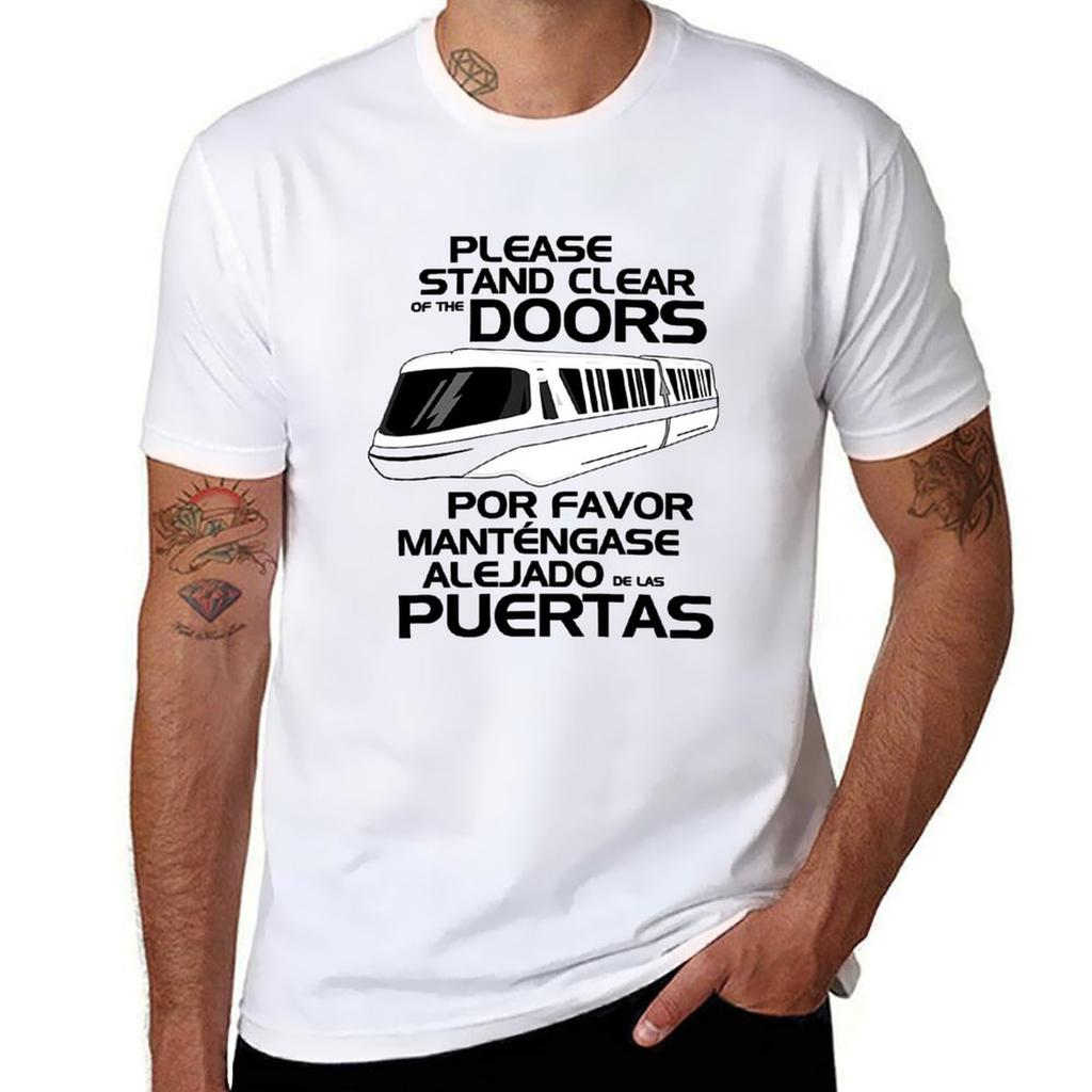 Please Stand Clear Tshirt T Shirts Cotton 100 Tshirt