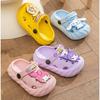 Sanrio Children's Kuromi Pom Pom Purin Cinnamon Roll My Melody Kitty Slippers EVA Non-slip Kids Bathroom Shoes Non-slip +Lin Lin Co. Ltd. Hairpin
