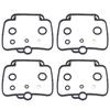 4 Sets for GSX600F GSX600FU GSX600FU2 GSX600 GSX 600 F FU FU2 1990-1997 Motorcycle Carburetor Repair Floating Needle Gasket