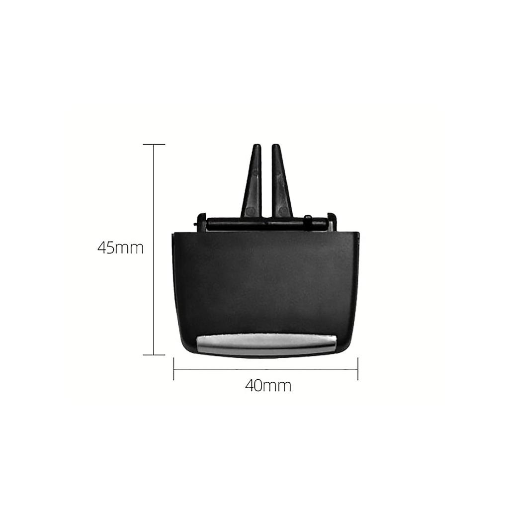 Front Row air Conditioning Vent Outlet tab Clip Compatible with BMW X5 E70 X6 E71 Air Grille Clips - A/C Vent Outlet Tab Clip (Front)