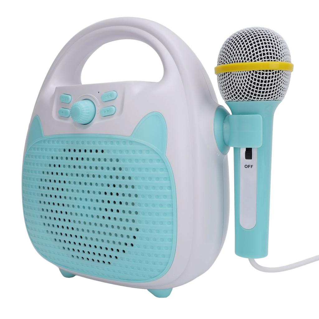 Детский караоке-аппарат с микрофоном для тренировки вокального таланта, компактный детский портативный Bluetooth