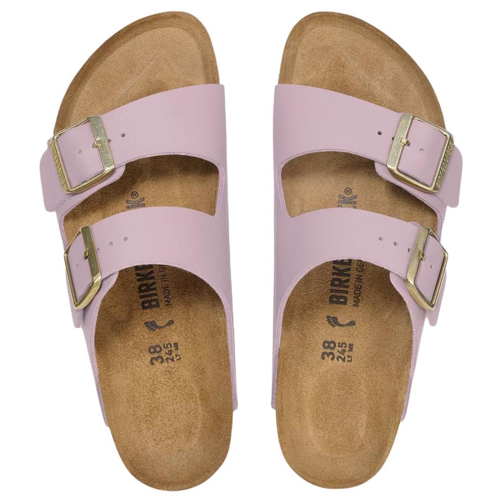 Birkenstock Аризона EVA износостойкие шлепанцы-сандалии женские светло-фиолетовые узкие 1030878