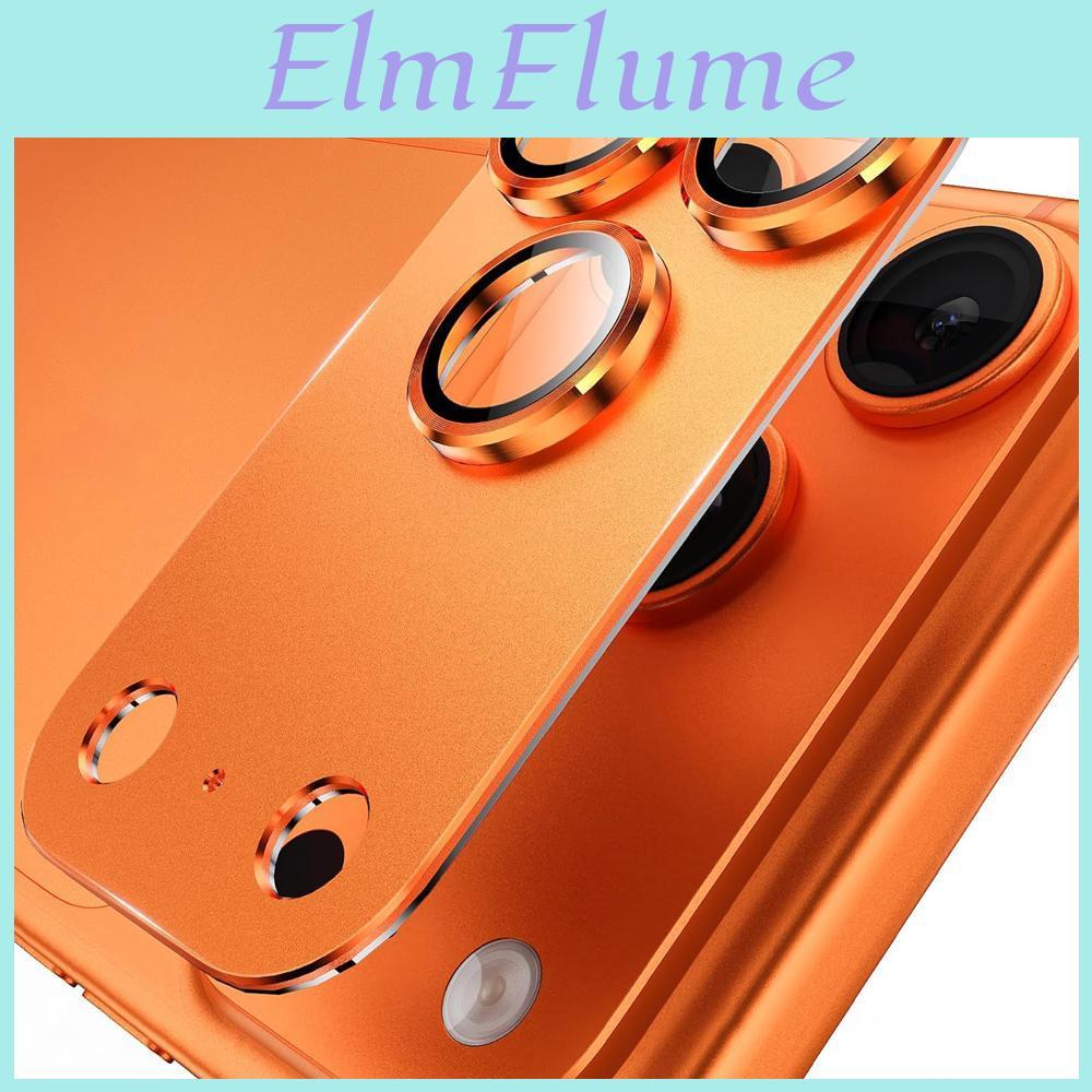 Sets 2 Luxury Original Color Camera Lens Protector For Iphone 17 16 15 14 Pro Max Tempered Glass Metal Lens Film Phone Accessories