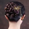 Pearl Phoenix U-shaped Hairpin Tassel Chinese Style Hair Stick Exquisite Hanfu Hair Stick  Perform