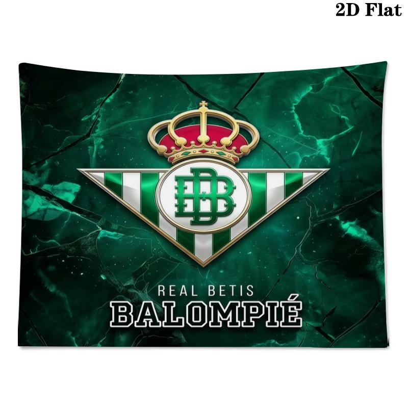 Real Betis Printed Tapestry – Wall Hanging for Bedrooms, Dorms, and Home Decor