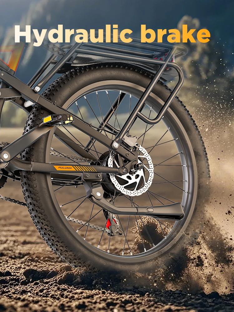 Электровелосипед PULUMA PE86 26*3.0 Широкие шины Аккумулятор 48V20AH Мотор 2000W 50 км/ч Датчик крутящего момента Ручка газа Электровелосипед VTT