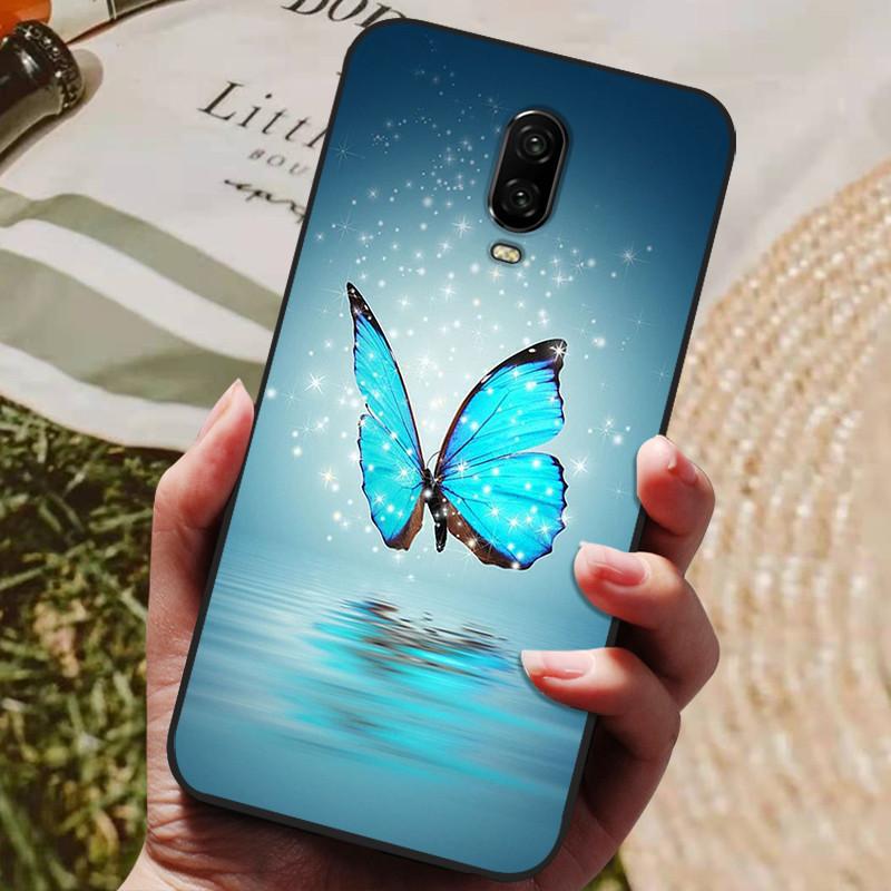 Чехол для Oneplus 6 6T Силиконовый Мягкий ТПУ Задняя Крышка Чехол для Телефона Для One Plus Oneplus 6t 6 T Чехол Черный Чехол Coque Fundas Capa