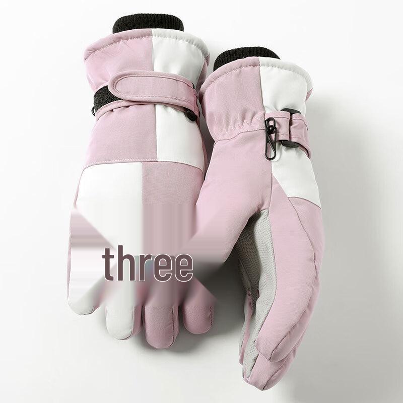 Унисекс Зимние Водонепроницаемые Лыжные и Сноубордические Перчатки
