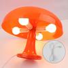 Italian Mushroom Table Lamp - Nordic Minimalist Decorative Night Light for Study & Bedroom