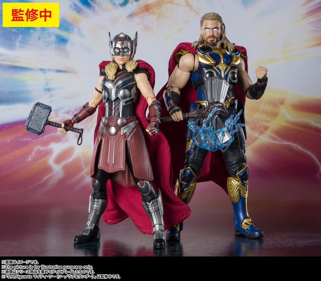 TAMASHII NATIONS MARVEL Могучий Тор 165 мм окрашенная подвижная фигурка SHFiguarts (Тор/Любовь и Гром) приблизительно. АБС&ПВХ&Ткань