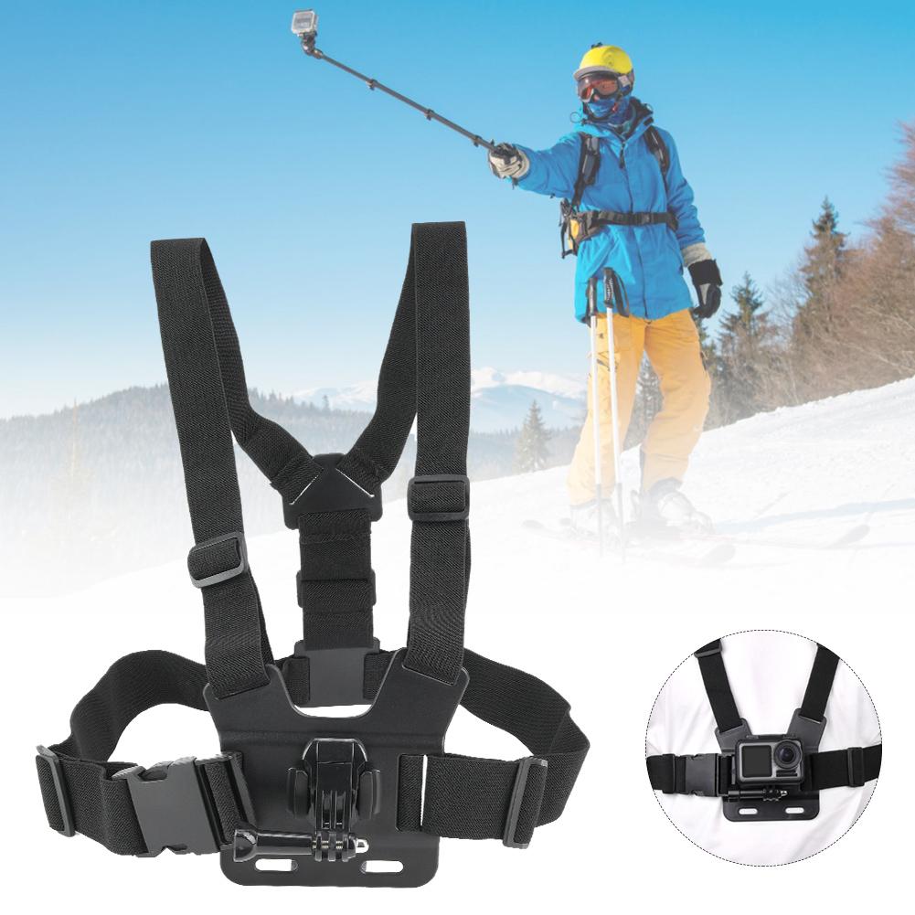 Adjustable Elastic Chest Strap Belt Harness Body Mount for OSMO Action Camera Accessories