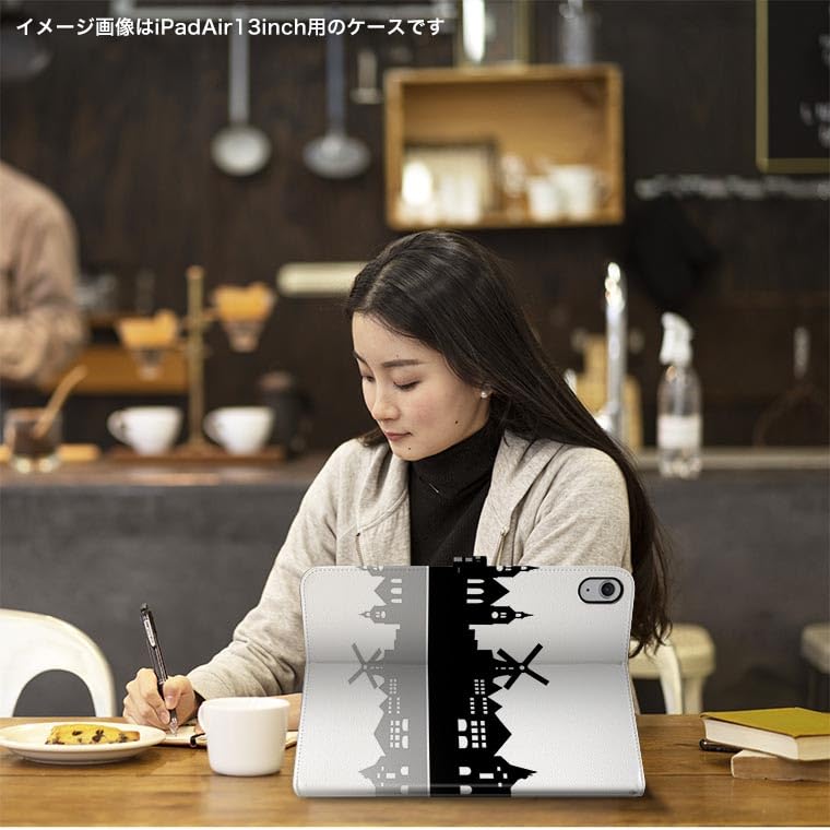 iPad Pro Case 2024 Compatible with iPad Pro Black 11-inch (M4) (5th Generation) 11-inch, Tri-Fold Stand, Lightweight, Popular, 010975, Landscape,