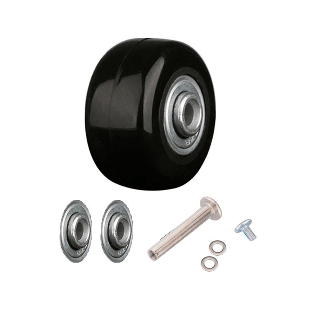 Suitcase Wheels Trolley Case Luggage Wheels Flexible Luggage Suitcase Swivel Wheels Mute Suitcase Replacement Wheels